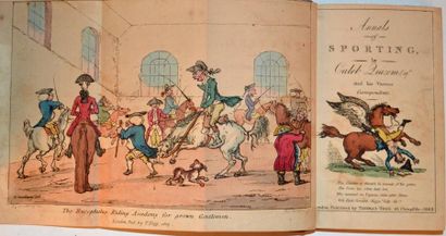 null ROWLANDSON (Thomas) Annals of Sporting, by Caleb Quizem, Esqr. and his Various...