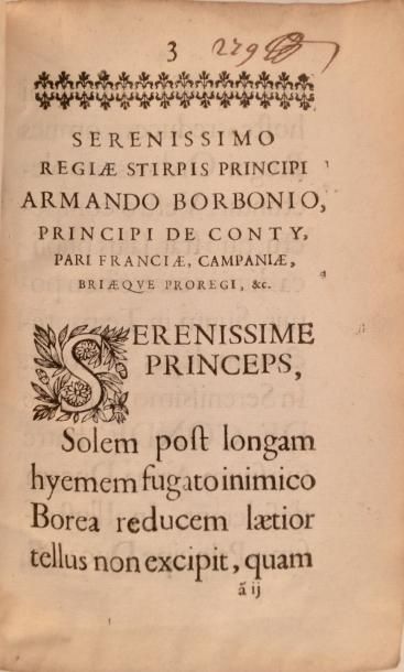 null VOISIN (Joseph)

Liber de lege divina. Paris, M. & J. Henault, 1651.

Petit...