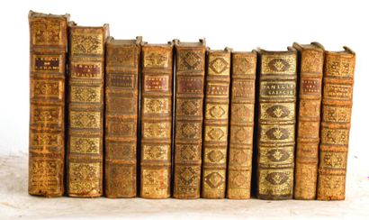null JANSÉNISME et CONTEXTE RELIGIEUX

Réunion de 10 volumes XVIIe et XVIIIe reliés...