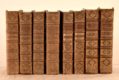 null MAUDUIT (Michel)

Réunion de 8 volumes XVIIe reliés cuir de cet auteur : Analyse...