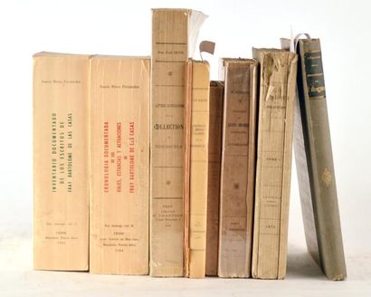 null BIBLIOGRAPHIE

Réunion d'ouvrages brochés : Catalogue des livres imprimés manuscrits...