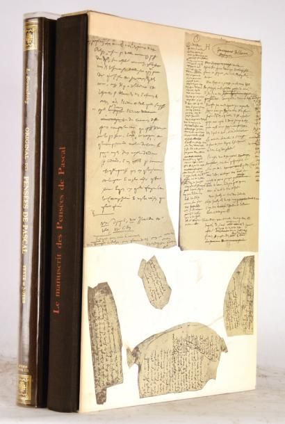 null PASCAL (Blaise)

Le manuscrit des Pensées de Pascal 1662. Paris, les libraires...