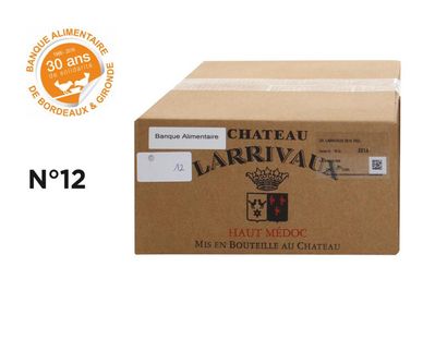2014 - Ch. Larrivaux Haut-Médoc 12 B/lle...