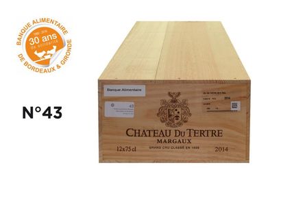 2014 - Ch. du Tertre Gd Cru Classé Margaux...