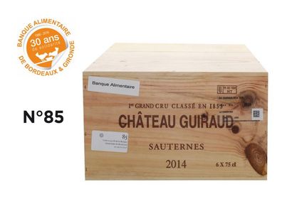 null 2014 - Ch. Guiraud Gd Cru Classé Sauternes 6 B/lles