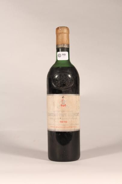 null Château Pape Clément 1970 

Graves (rouge) - 1 blle lègèrement basse,

 étiquette...