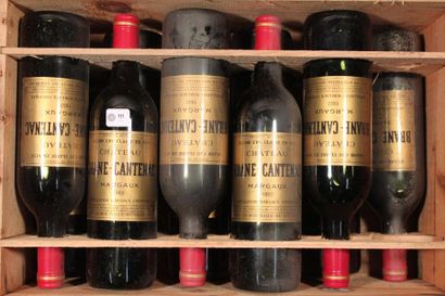 null Château Brane Cantenac 1982 

Margaux (rouge) - 11 blles Justes. 

Étiquettes...