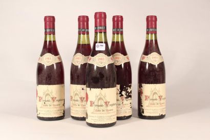 null Côtes de Baunes Pernand-Vergelesses 1983 Pernand-Vergelesses (rouge) - 5 blles...