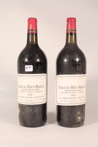 null 193 

Château Haut Bailly 1982 

Graves (rouge) - 2 mag.
