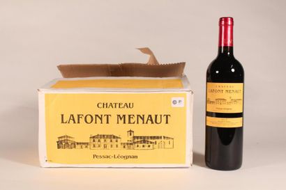 null Château Lafont Menaut 2013 

Pessac Léognan (rouge) - 6 blles
