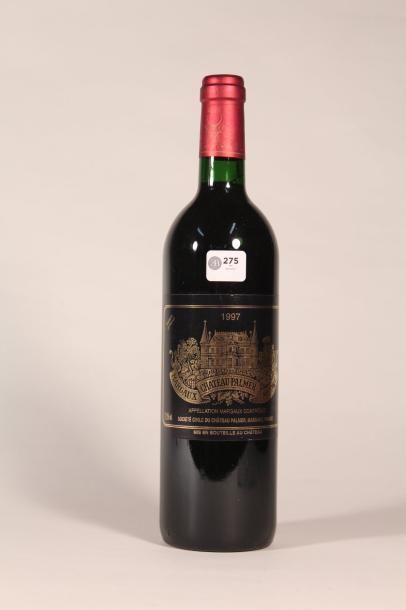 null 275 

Château Palmer 1997 

Margaux (rouge) - 1 blle 