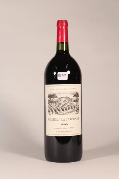 null 278 

Château La Cardonne 2000 

Médoc (rouge) - 1 mag. 