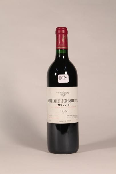 null 284 

Château Biston-Brillette 1990 

Moulis en Médoc (rouge) - 1 blle 