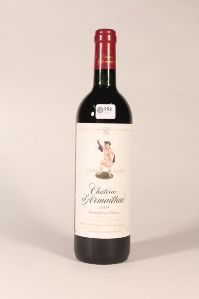 null 292 

Château d'Armailhac 2000 

Pauillac (rouge) - 1 blle