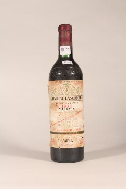 null 372 

Château Lascombes 1975 

Margaux (rouge) - 1 blle étiquette sale