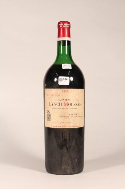 null 384 

Château Lynch Moussas 1970 

Pauillac (rouge) - 1 mag. Juste