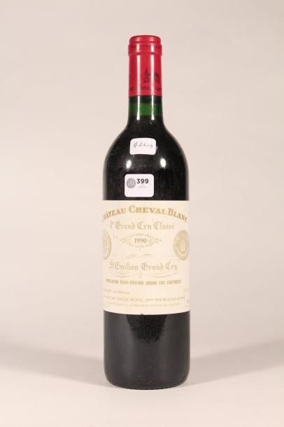 null 399 

Château Cheval Blanc 1990 

Saint Emilion (rouge) - 1 blle bien