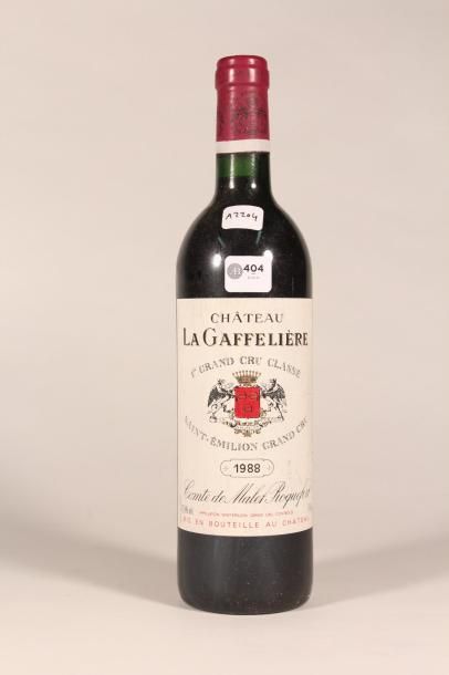 null 404 

Château La Gaffelière 1988 

Saint Emilion (rouge) - 1 blle bien