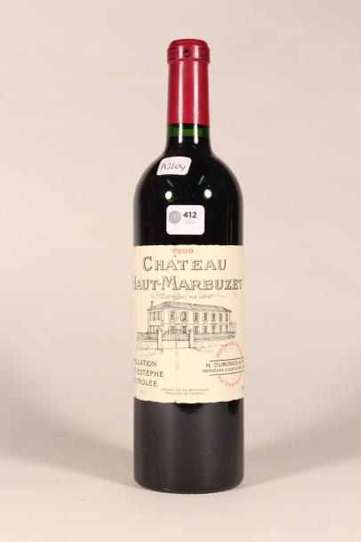 null 412 

Château Haut-Marbuzet 1999 

Saint Estèphe (rouge) - 1 blle bien 