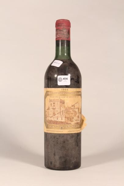 null 414 

Château Ducru Beaucaillou 1966 

Saint Julien (rouge) - 1 blle étiquette...