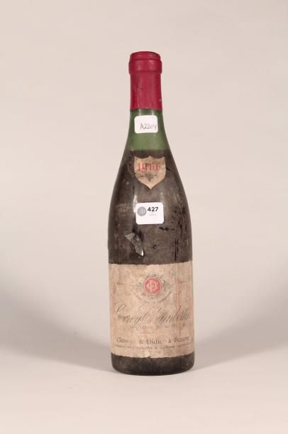 null 427 

 Clément et Didier à Beaune 1966 

Gevrey Chambertin (rouge) - 1 blle...