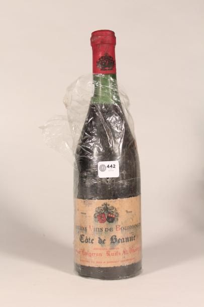 null 442 

 Eugène Langeron 1947 

Côtes de Beaune (rouge) - 1 blle bien