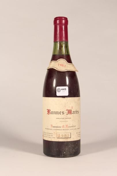 null 445 

Domaine G. Roumier 1982 

Bonnes Mares (rouge) - 1 blle 