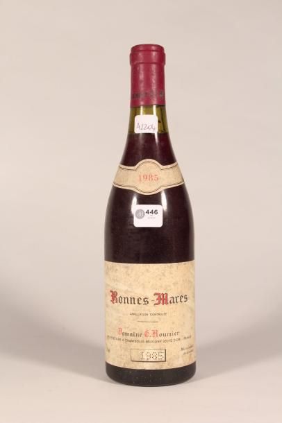 null 446 

Domaine G. Roumier 1985 

Bonnes Mares (rouge) - 1 blle bien