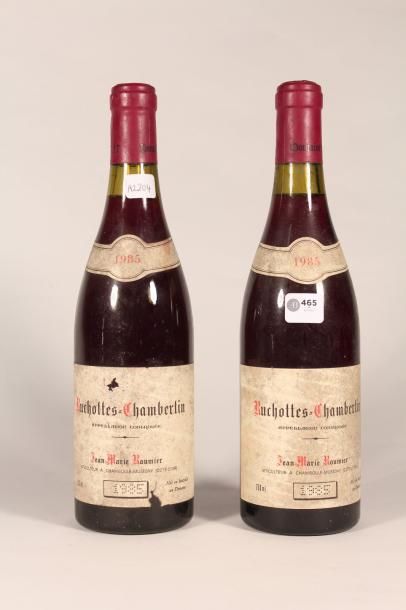null 465 

Domaine Jean-Marie Roumier 1985 

Ruchottes-Chambertin (rouge) - 2 blles...