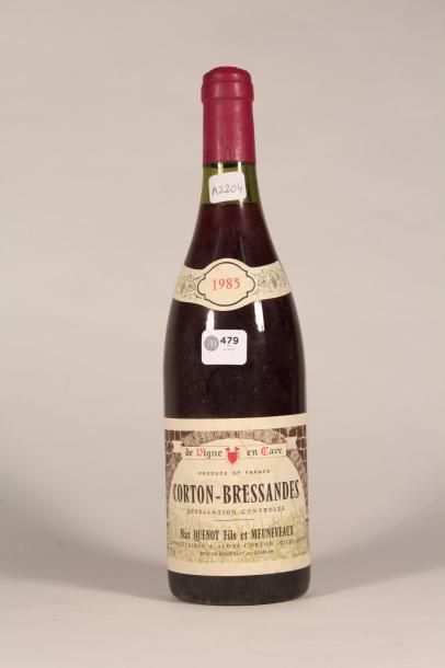 null 479 

 Max Quenot 1985 

Corton-Bressandes (rouge) - 1 blle bien