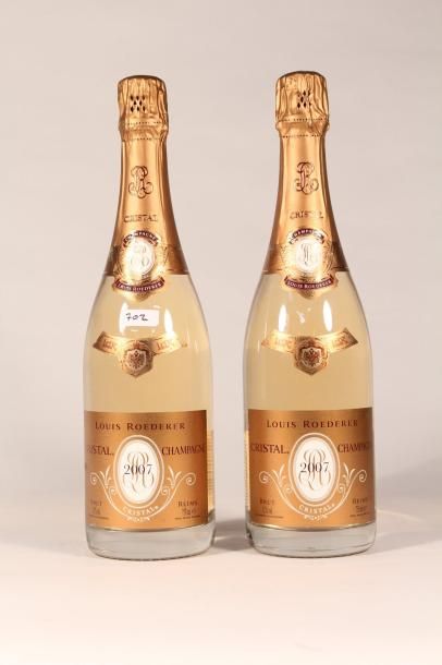 null 702 

 Cristal Roederer 2007 

Champagne (blanc) - 2 blles 