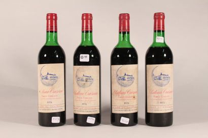 null Château Cruzeau 1976 

Saint Emilion (rouge) - 4 blles basses