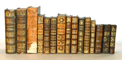 null Lot de reliures

RELIURES XVIIe et XVIIIe

Réunion de 135 volumes environ d'ouvrages...