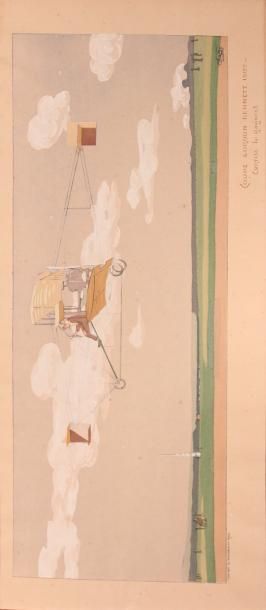 null COUPE GORDON-BENNETT 1909 – CURTISS (le gagnant)

Lithographie rehaussée à la...