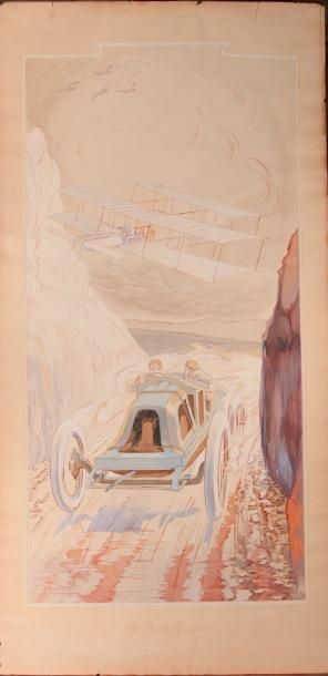 null MONTAUT (Ernest)

Un Match Moderne (automobile contre aéroplane). Lithographie...