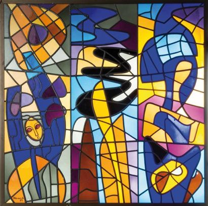 null RAYMOND MIRANDE (Bordeaux 1932-1997)

Composition

Vitrail 

100 x 100 cm