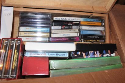 null Un lot cassettes Audio Parc des Princes 93, stade, Lorada tour 95, Les tendres...