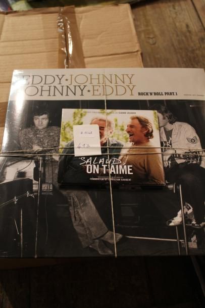 null Vinyle 33 T stéréo « Johnny / Eddy », Universal 14 titres (scellé)

CD « Salaud,...