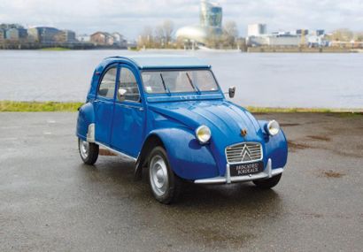 null CITROEN Berline découvrable type AZ sie 2CV du 7/01/1961, n° de série 2517371...