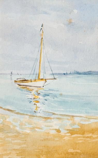 null ECOLE MODERNE

Vues du Bassin d'Arcachon.

Suite de 4 aquarelles sur papier...