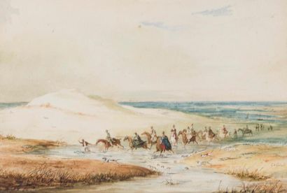 null Gustave de GALARD (1776-1841)

Fond du Bassin d’Arcachon. la Pointe aux Chevaux,...