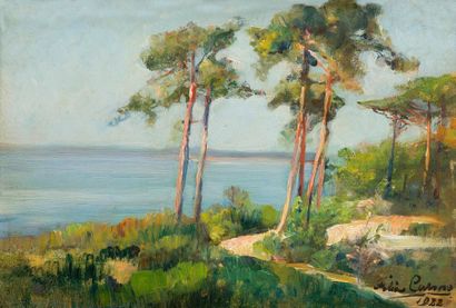 null Félix CARME (1863-1938)

Paysage du Bassin, Abatilles, 1922.

Huile sur panneau,...