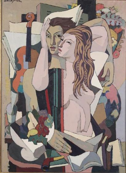 null CLEMENT-SERVEAU (1886-1972)

Deux femmesHuile sur toile, signée en haut à gauche....