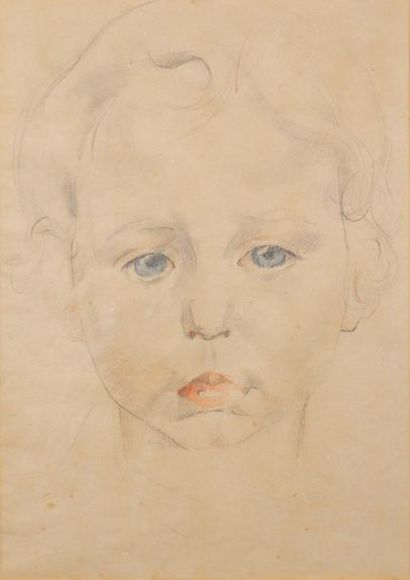 null CLEMENT-SERVEAU (1886-1972)

Portrait d’enfantDessin au crayon noir et crayons...