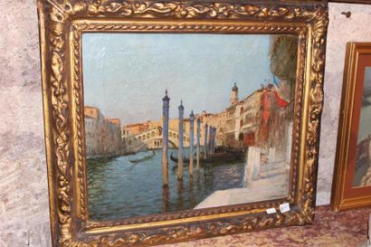 null Gaston BOUCART (1878-1962)
Venise, 1913
Huile sur toile,
signée en bas à droite...