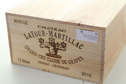 null 2015 - Ch. Latour Martillac Pessac-Léognan Blanc 	12 B/lles