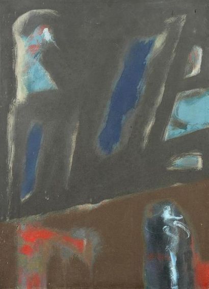 null Laurent JIMENEZ BALAGUER (1938-2015)
Sans titre 1989.
Acrylique sur toile, signée...