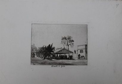 null AFRIQUE - GABON
4 gravures par L. Paris (fin XIXe). Format in-4.