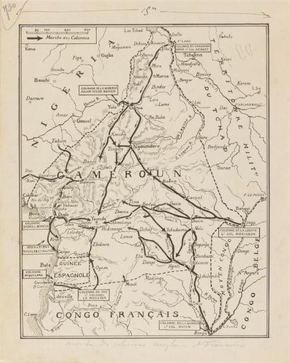 null GUERRE 1914-1918
Bel ensemble d'une quarantaine cartes et plans avec lignes...