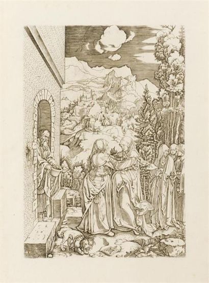 null DÜRER (Albrecht) - RAIMONDI (Marcantonio)
"La vie de la Vierge, d'après Albrecht...